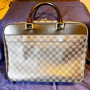 Louis Vuitton Damier Graphite Overnight Business Case Briefcase Shoulder Bag